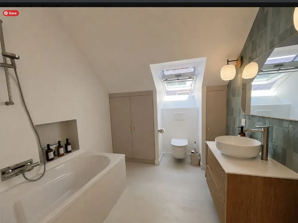 Salle de bains de la suite Canopée