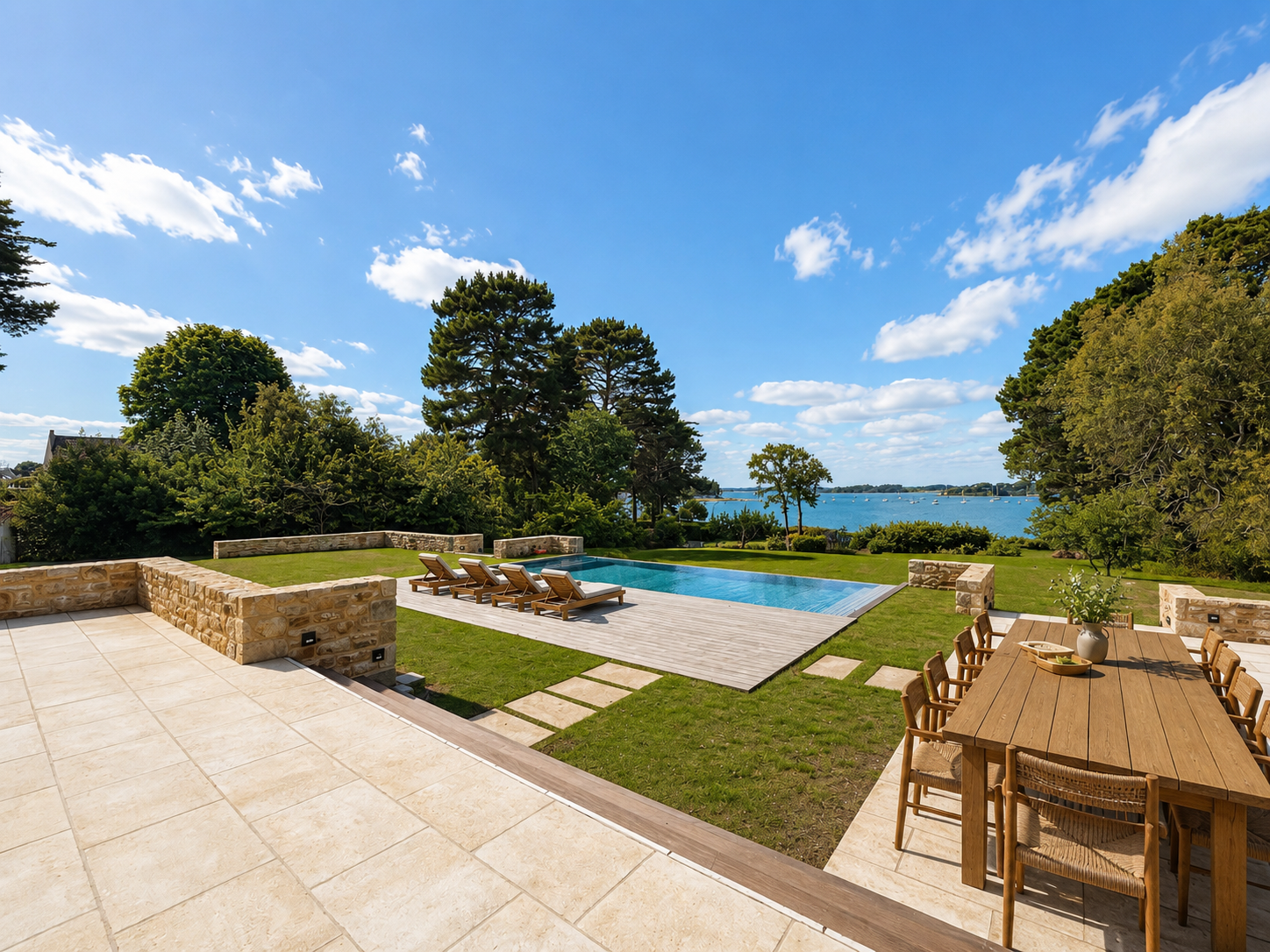 Terrasse et jardin