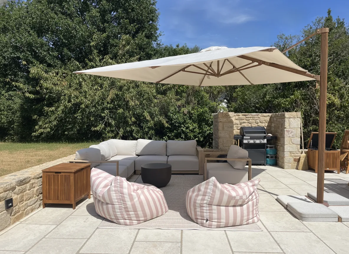 Terrasse et jardin